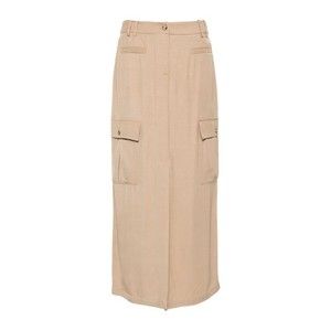 Ermanno Beige Viscose Skirt - NWT